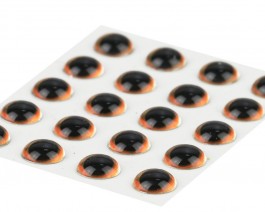 Ultra 3D Epoxy Eyes, Basic Honey, 5 mm